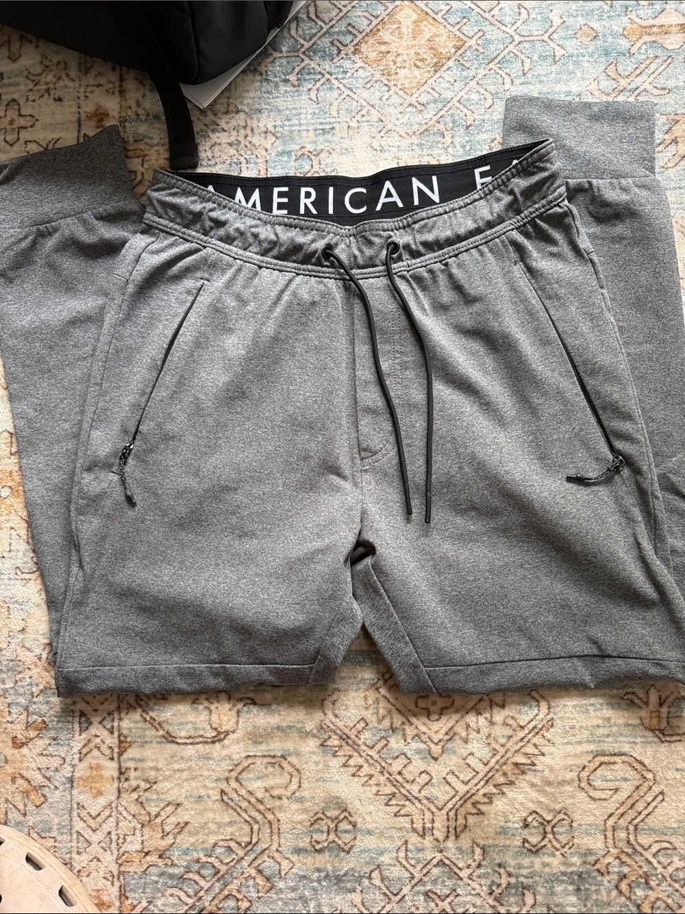 American Eagle Outfitters Gray Athletic Jogger Sweatpants